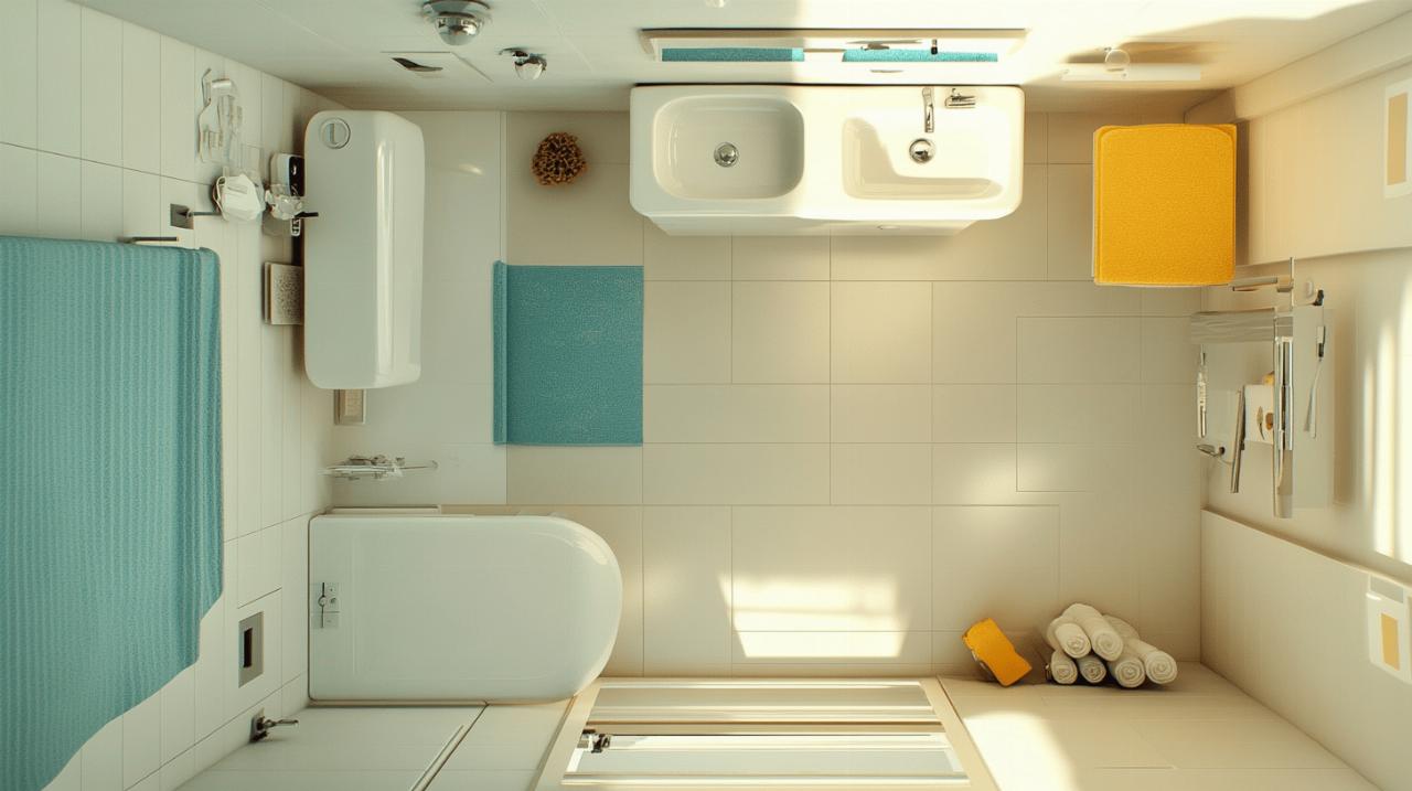 Comment optimiser une petite salle de bain de 3m2 : 10 astuces gain de place